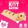 Soft toy "Cat", 60 cm, redhead color