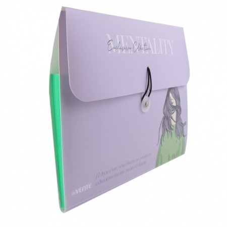 A4, 8 departments, 600 μm, Devente, Mentality, "Sand" folder.-2