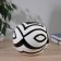 VAZ Coramics Table "Picasso" (manual painting) Mask, 18x18 cm, black and white