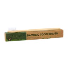 Bamboo denture hard in the box, white