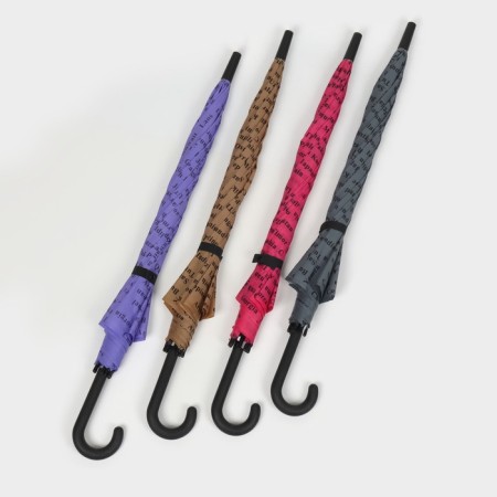 Umbrella - a semi -automatic “country” cane, 8 knitting needles, r = 46 cm, color mix-10