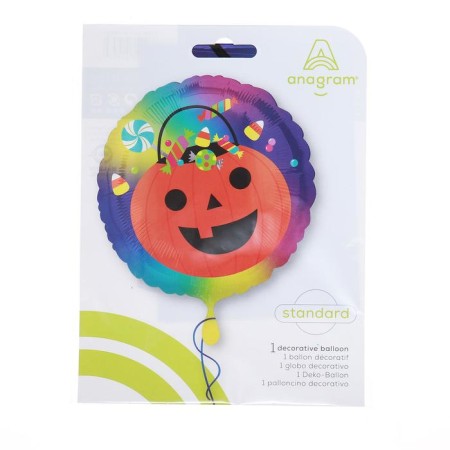 Foil ball 18 "Conflict pumpkin", circle-1