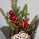 Figure LED “Winter Rowal” 19 X13 X13 cm, 10 LED, AG13X3 batteries (included), glow warm white