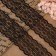 Capricon lace, 45 mm × 10 ± 1 m, black color