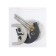 Accoona A9067 shell mixer, single -leaf, silumin, chrome