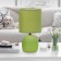 Rivoli Sheron 1he14, 40 watts ceramics salad with a lampshade