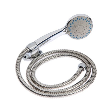 Bath mixer Zein Z2080CR, 40 mm cartridge, with shower set, brass, chrome-9