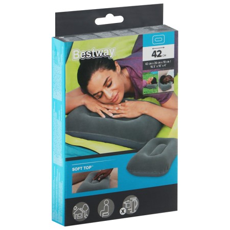 Inflatable pillow, 42 x 26 x 10 cm, color mix, 67121 Bestway-7