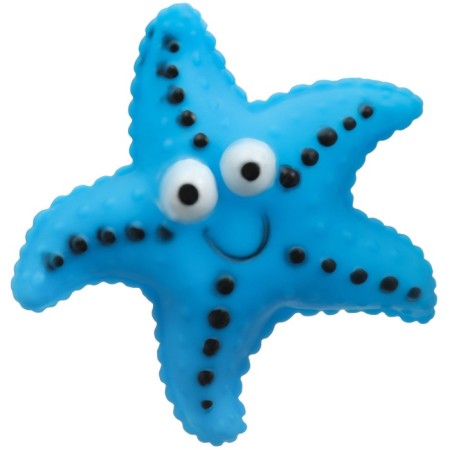 Rubber toy for the bath "Sea Star", 12 cm, crush me