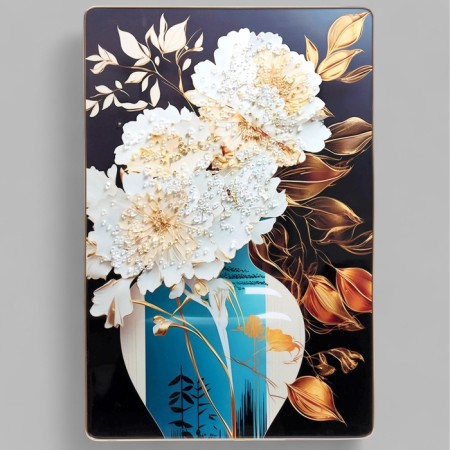 Acrylic painting "Flowers in a vase style" 60x39.5 cm