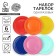 Disposable paper plates “multi -flowers”, D - 18 cm, set 6 pcs.