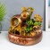 The desktop fountain from the network, the backlight "Zhaba and the hool" 31x31x20 cm