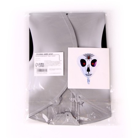 Foil ball 14 "Skull with a spider"-1