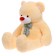 Soft toy "Bear with a bow", beige color, 160 cm