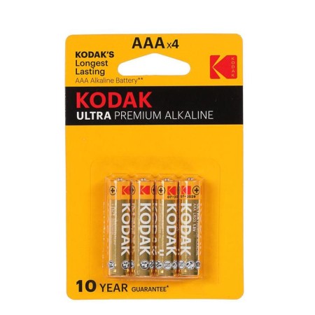 Alkalin battery Kodak Ultra, AAA, LR03-4BL, 1.5V, blister, 4 pcs.-1