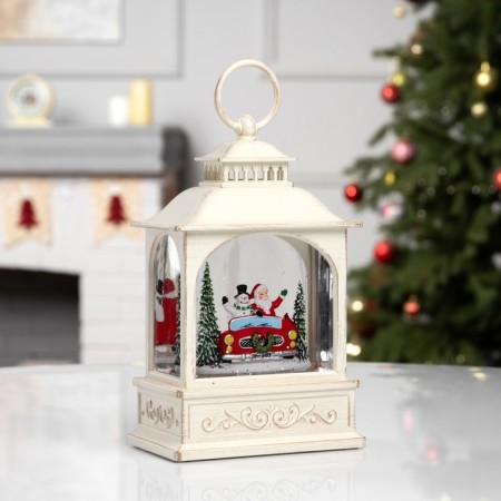 LED figure “New Year's Adventures”, 21x13.3x8.1 cm, music, aah3, USB, glow warm white-1