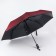 Automatic "plain" umbrella, 3 additions, 8 knitting needles, r = 48 cm, color mix