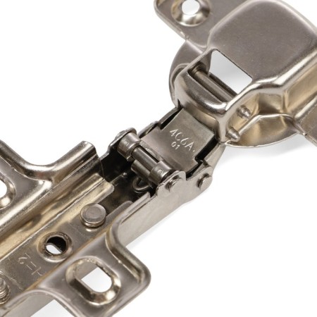 Liabeth loop Slide-on, with a bar h = 2 under a self-tapping screw, an opening angle of 100 °-3