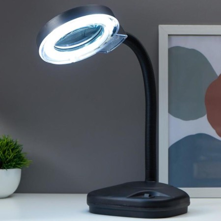 Lupa lamp for creativity, from the network 220V black 52x17x14 cm-1
