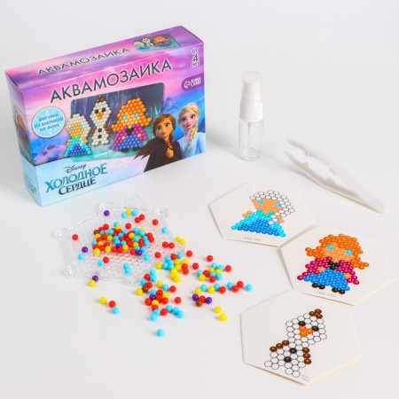 Aquamosaic with scenery, cold heart-1