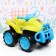 Plastic scooter 30x19cm, mix