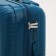 Middle suitcase 24 "on lightning, code lock, blue color