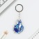 Key keychain 2 pcs "Foxes"