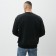 Jumper male minku: Basic Line Man, Black Color, Rr. 48