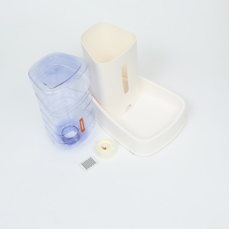 Carbon filter auto -pound, non -slip legs 3.8 l, white-3