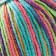Yarn "Jeans Crazy" 55% cotton, 45% acrylic 160m/50g (8215 rainbow)
