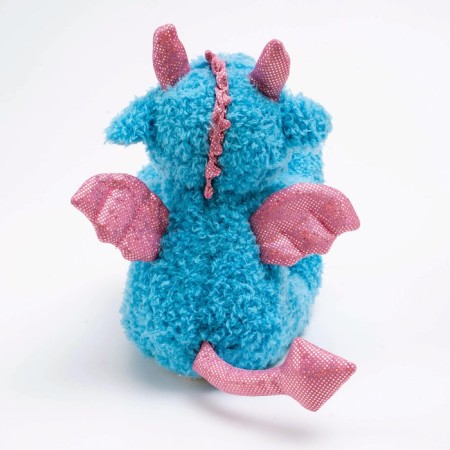 Soft toy "Dragon", 21 cm, blue color-2