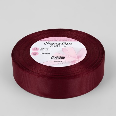 Republic tape, 25 mm, 23 ± 1 m, wine venerable # 80-1