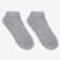 A set of male socks is 3 pairs, white, black, gray melange, size 27-29