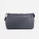 Sports bag on a zipper, adjustable belt, gray color
