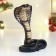 Figure "Royal Cobra Snake" 14x8x17cm, color