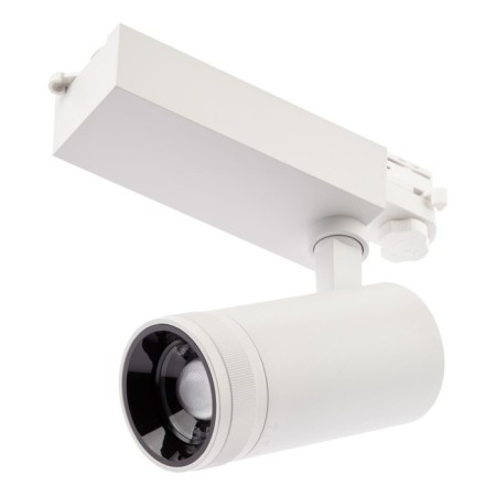 Track lamp three -phase adjustable beam 4000k white