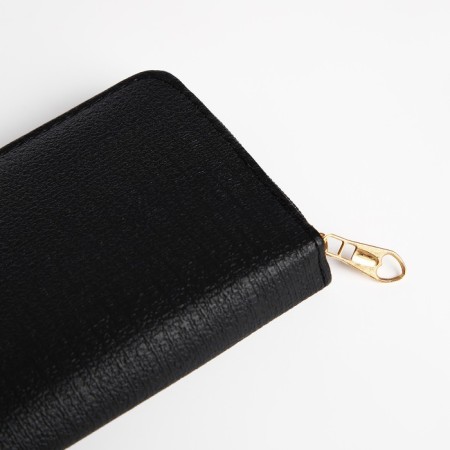 Women's wallet with lightning, black color-2