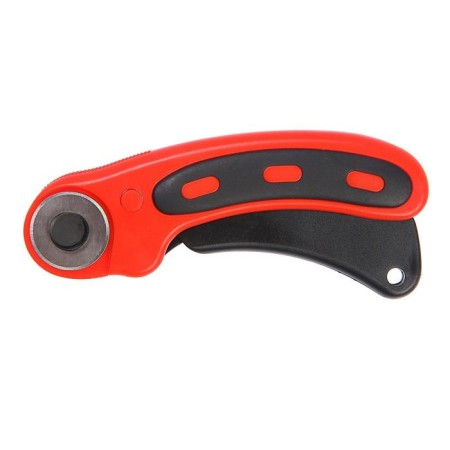 LOM discount knife, plastic case, blade-cloth, 28 mm + gift of roller blades-3 pcs.-6