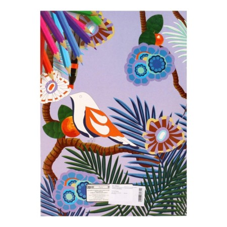 A4 7 sheets drawing folder, block 100 g/m ²-5