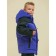 Jacket for boys, height 128 cm, purple color