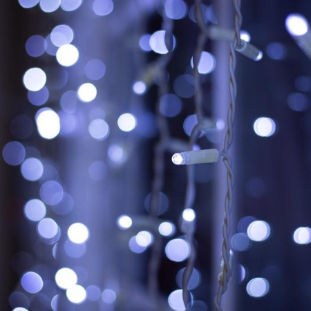 Garland "Curtain" 2 × 9 m, IP65, UMS, white thread, 1800 LED, white glow, 220 V-2