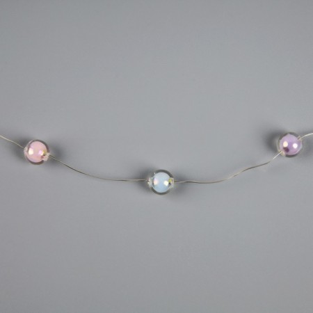 LED beads "Beads", 80 cm, LED (1608) -16-4.6V, AG13X3 (in the set), 3 dir, glow warm white-3