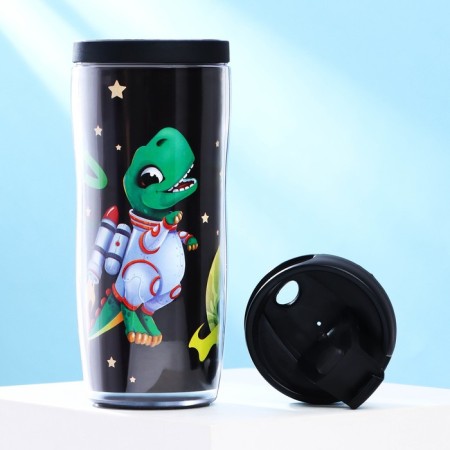 Thermost man with an insert "Cosmos" 350 ml-2