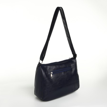 Women's bag with lightning, blue color-1