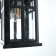 Sadovo-park lamp Feron PL671, IP44, E27, 60 W, 220x155x315 mm, black color