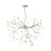 Vetta chandelier, size 72x182 cm, 45x2W, G4