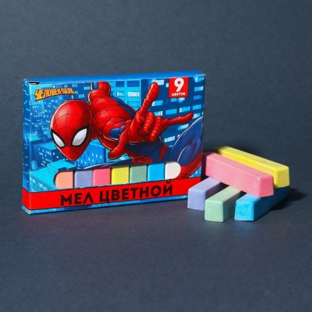 Small schools 9pcs "Spider-Man", rectangular-4