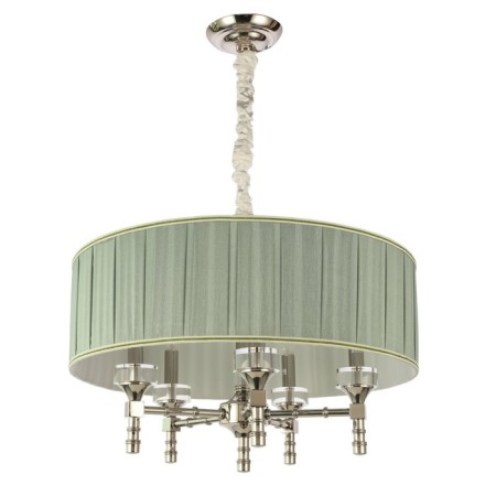Suspension lamp ST LUCE. SL1121.103.05. Oleo. 5x40 watts, E14, 58x58x44.5 cm, Nickel color-1