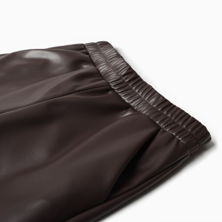 Women's leather pants Mist Bas, p. 50, brown-6