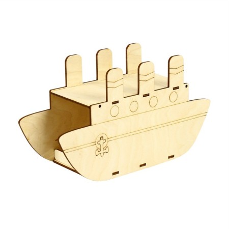 Bird feeder "Ship", 24 × 8 × 14 cm, Greengo-10